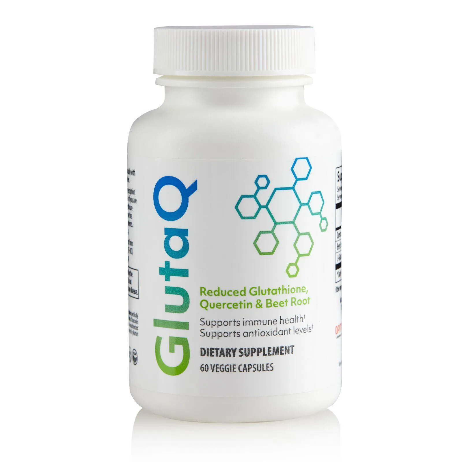 GlutaQ - Reduced Glutathione, Quercetin and Beet Root