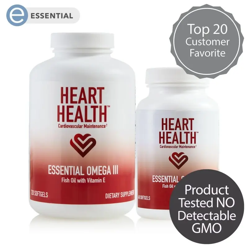 Purchase Heart Health Essential Omega III Fish Oil with Vitamin E