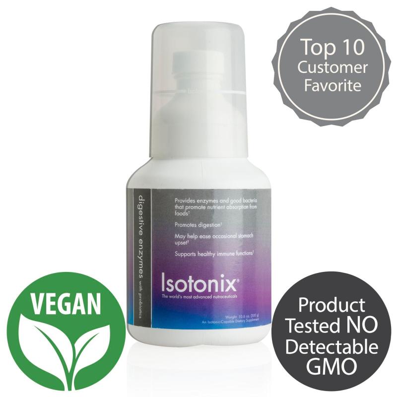 Isotonix Digestive Enzymes with Probiotics (bottle)