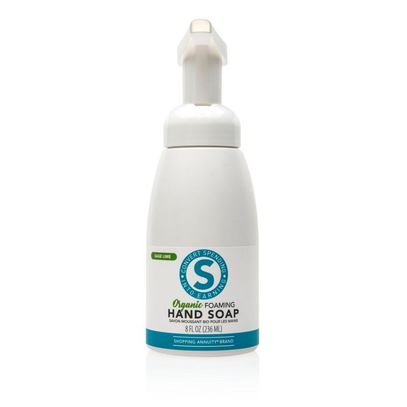Purchase Shopping Annuity Brand Organic Foaming Hand Soap