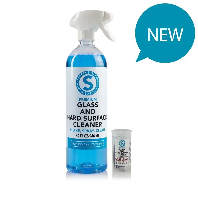 Shopping Annuity Brand Premium Glass and Hard Surface Cleaner
