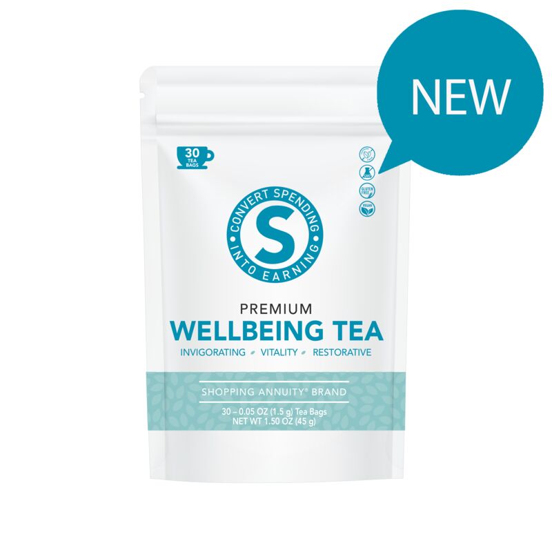 Purchase Shopping Annuity Brand Premium Wellbeing Tea